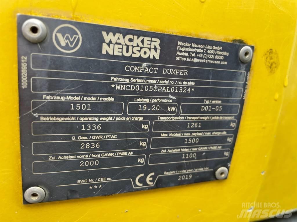 Wacker Neuson 1501 Vehículos compactos de volteo