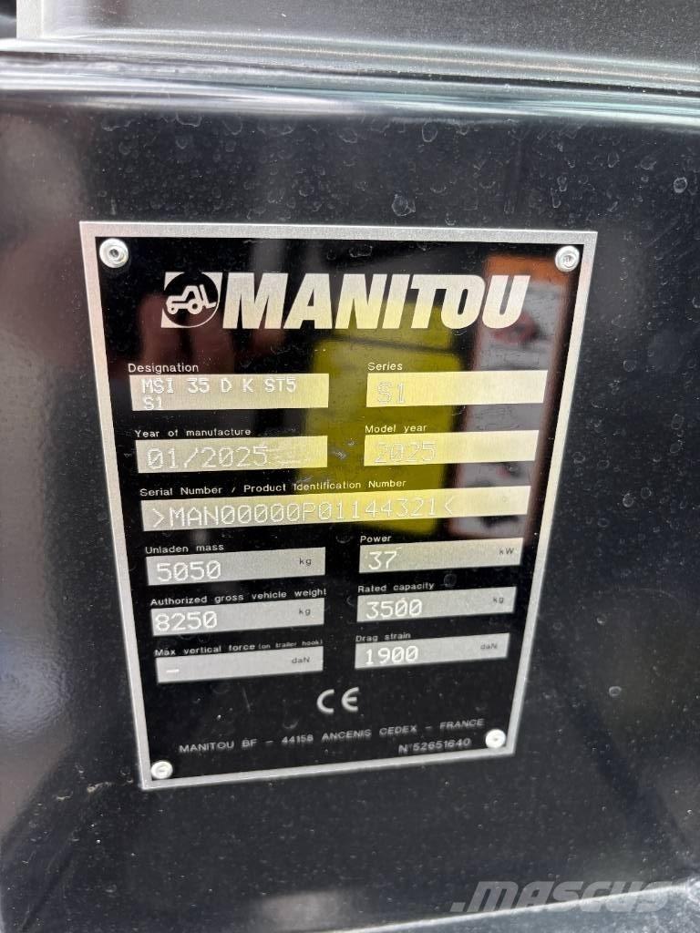 Manitou MSI 35 Montacargas todo terreno