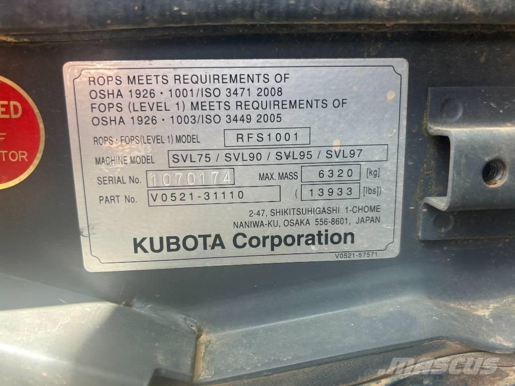 Kubota SVL 75-2 Minicargadoras