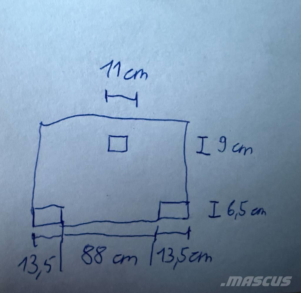  Schnellwechsler 1 Excavadoras de ruedas