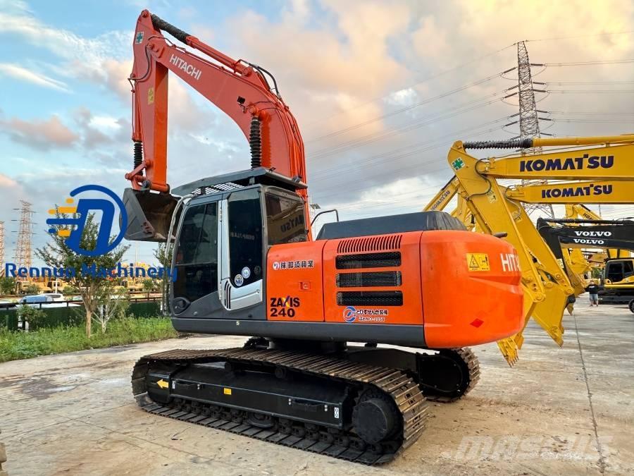 Hitachi ZX 240 Excavadoras sobre orugas