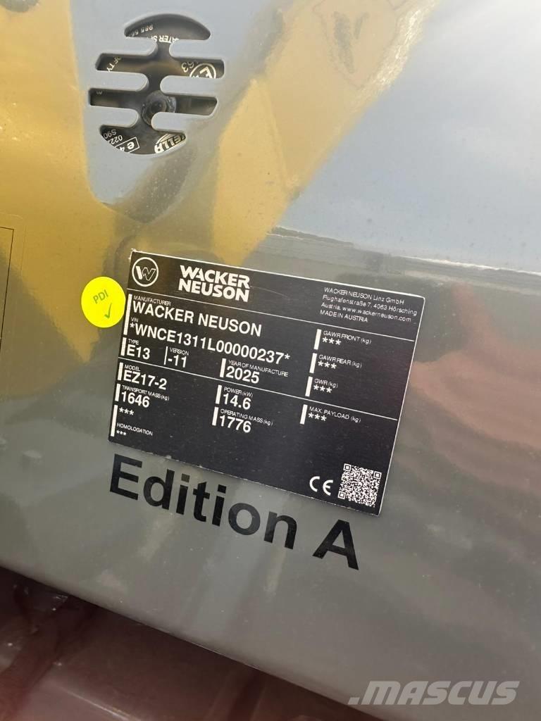 Wacker Neuson EZ 17 Miniexcavadoras
