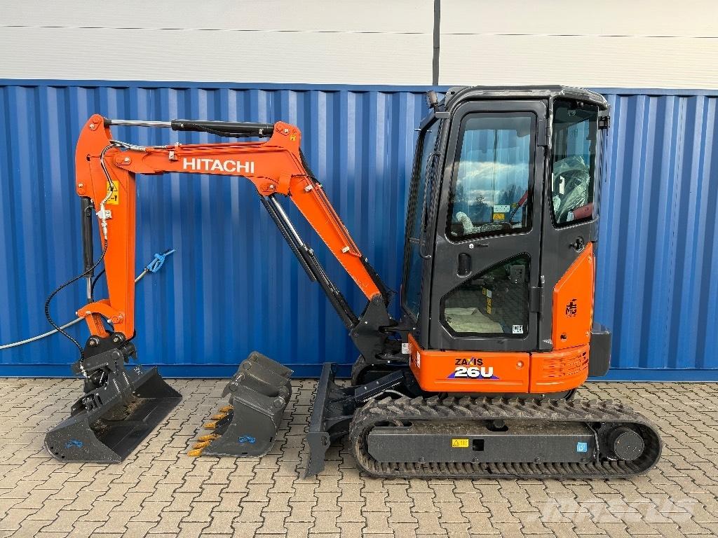 Hitachi ZX 26 U-6 Miniexcavadoras
