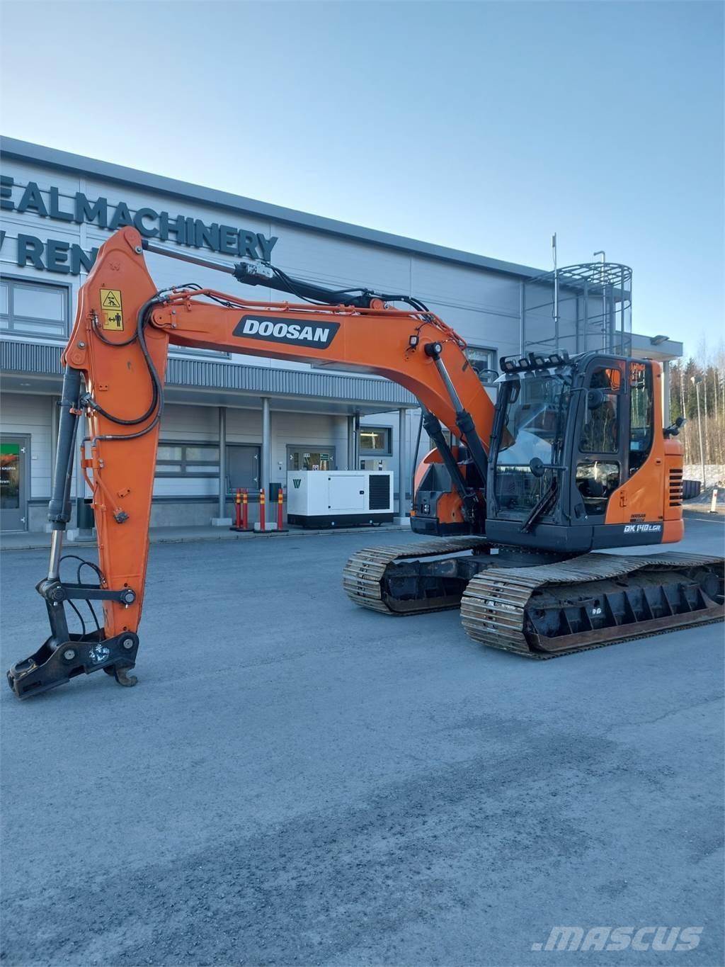 Doosan DX 140LCR 7 Excavadoras sobre orugas