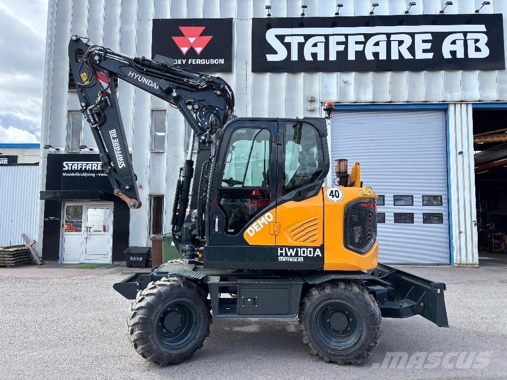 Hyundai HW100A Excavadoras de ruedas