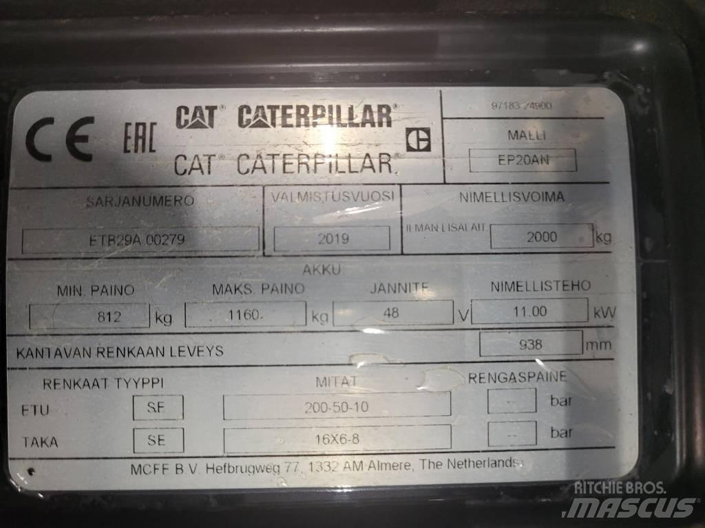 CAT EP20AN Carretillas de horquilla eléctrica