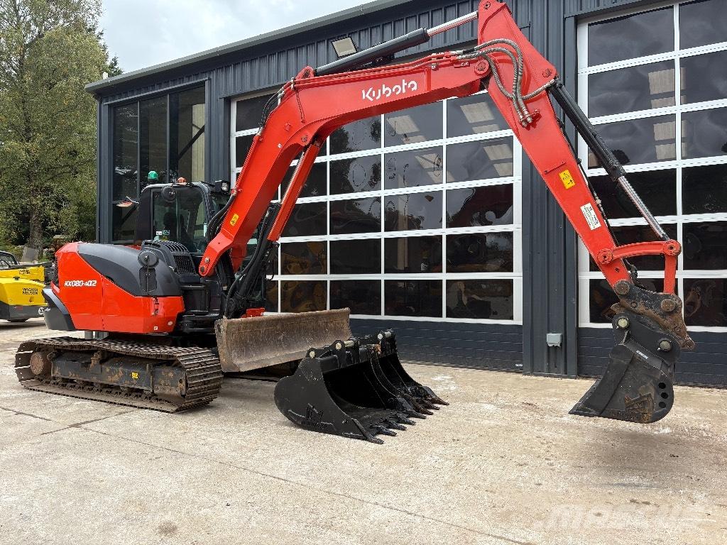 Kubota KX 080 Excavadoras 7t - 12t