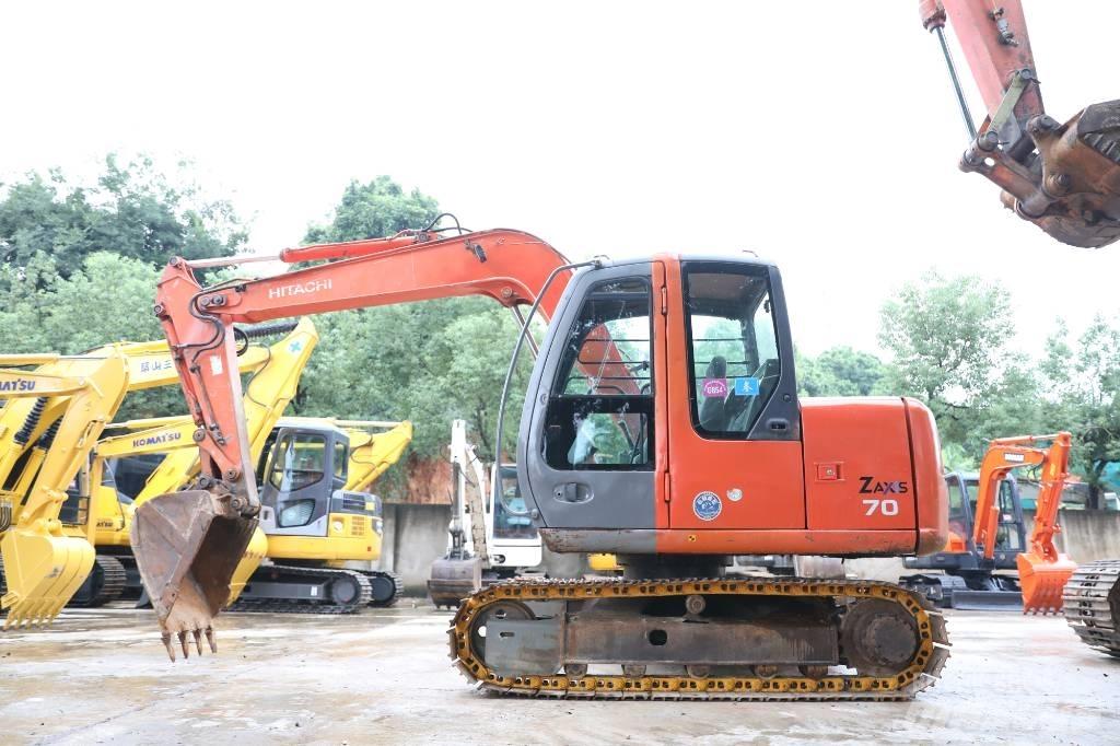 Hitachi ZX 70 Excavadoras sobre orugas