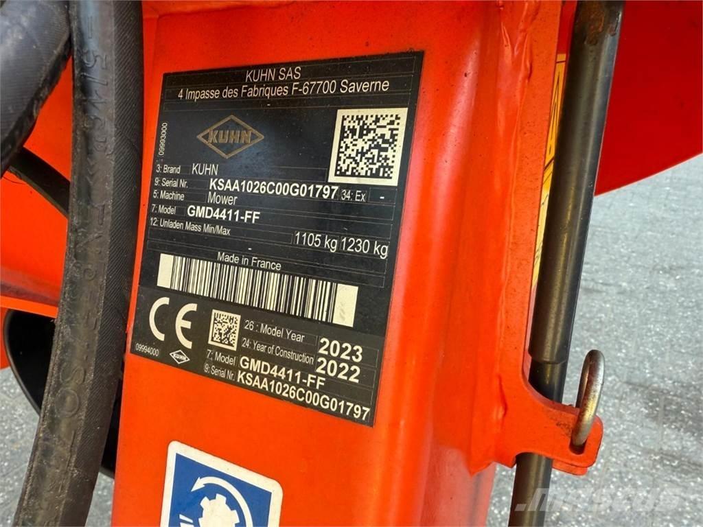 Kuhn GMD 4411 Segadoras acondicionadoras