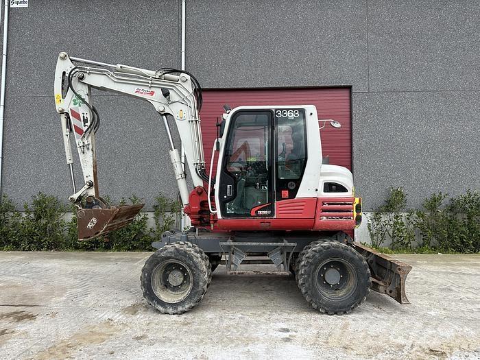 Takeuchi TB295W Excavadoras de ruedas