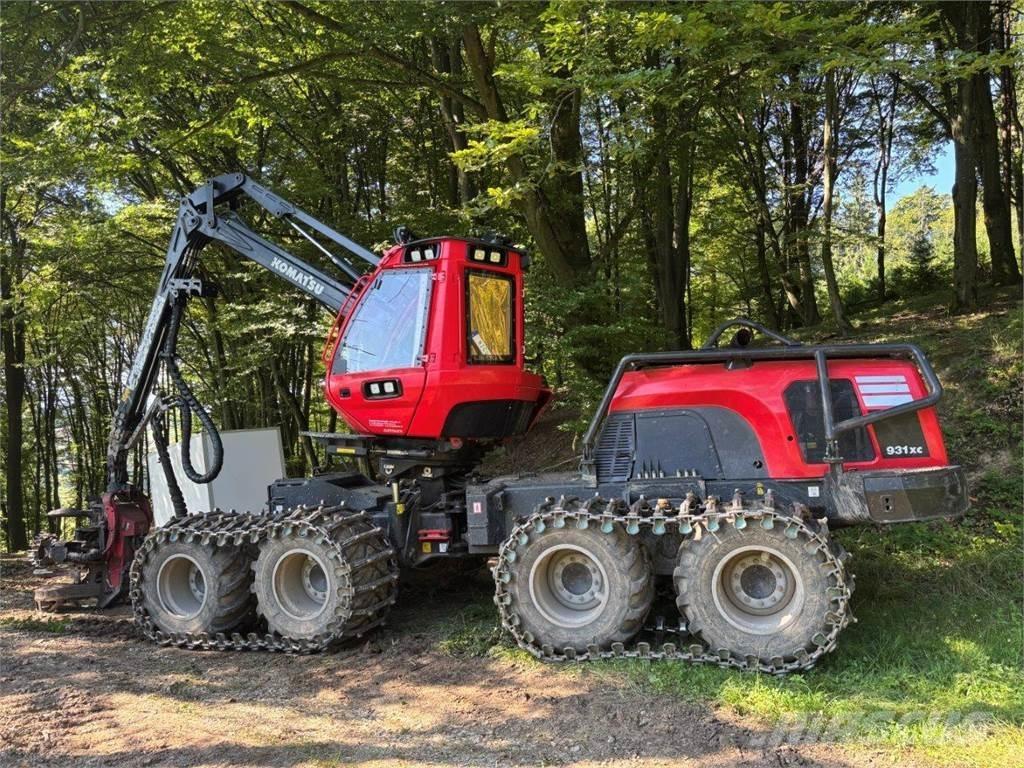 Komatsu 931 XC Cosechadoras