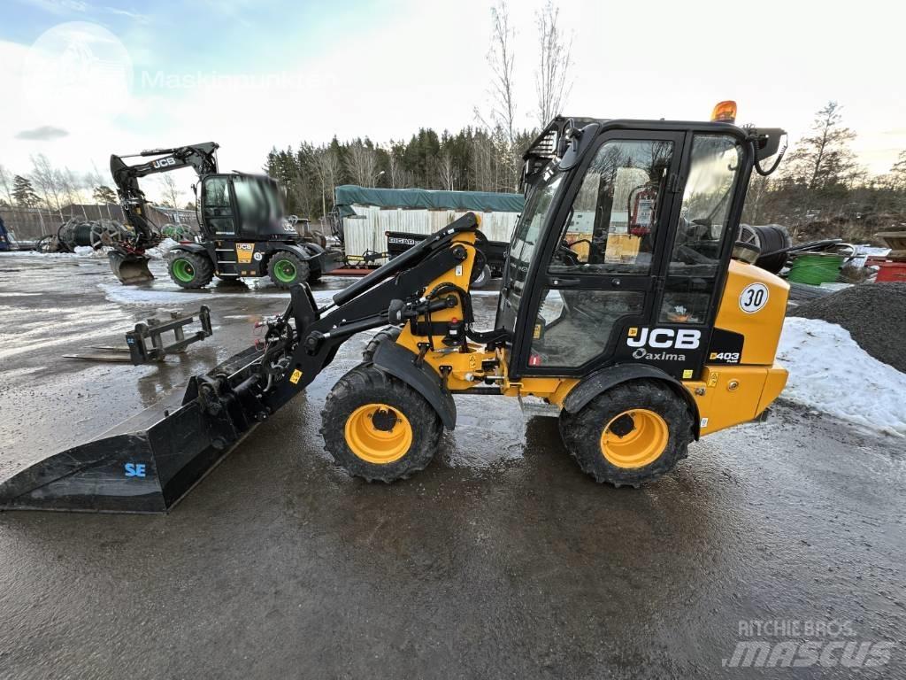 JCB 403 PLUS Cargadoras sobre ruedas