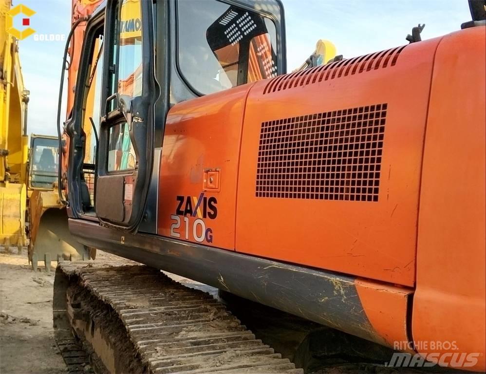 Hitachi zx210 Excavadoras sobre orugas