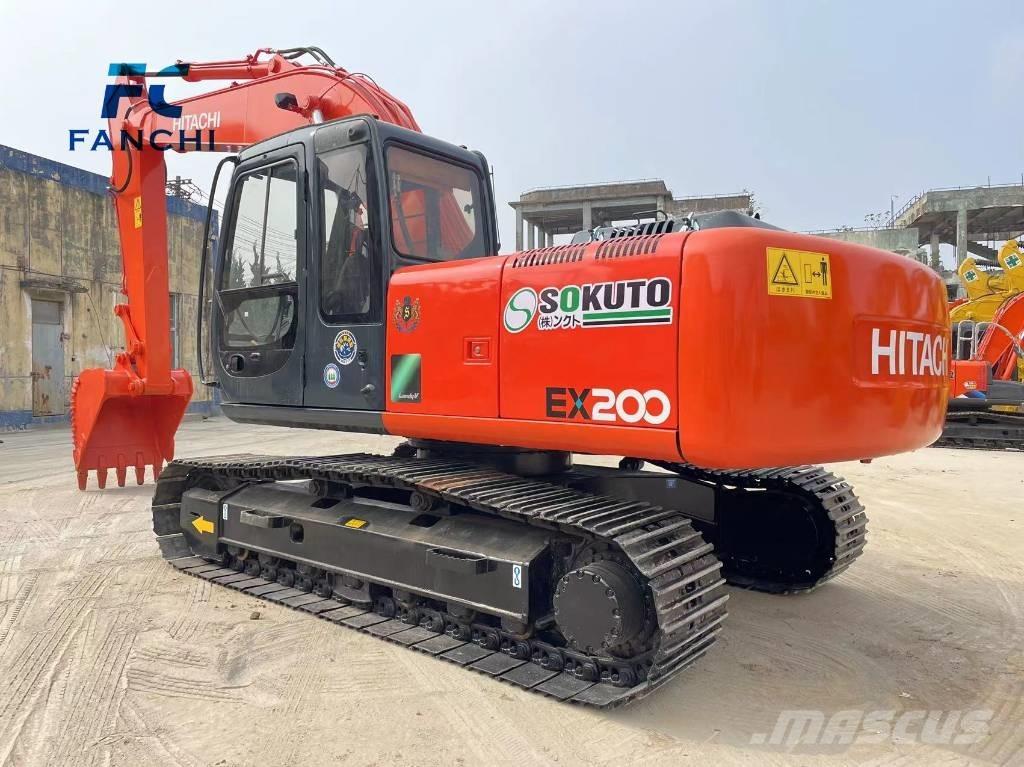 Hitachi EX 200 Excavadoras sobre orugas