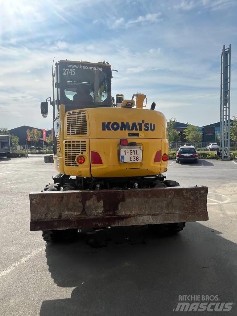 Komatsu PW98MR-10 Excavadoras de ruedas