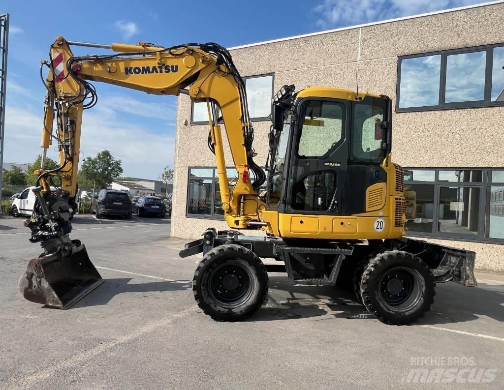 Komatsu PW98MR-10 Excavadoras de ruedas