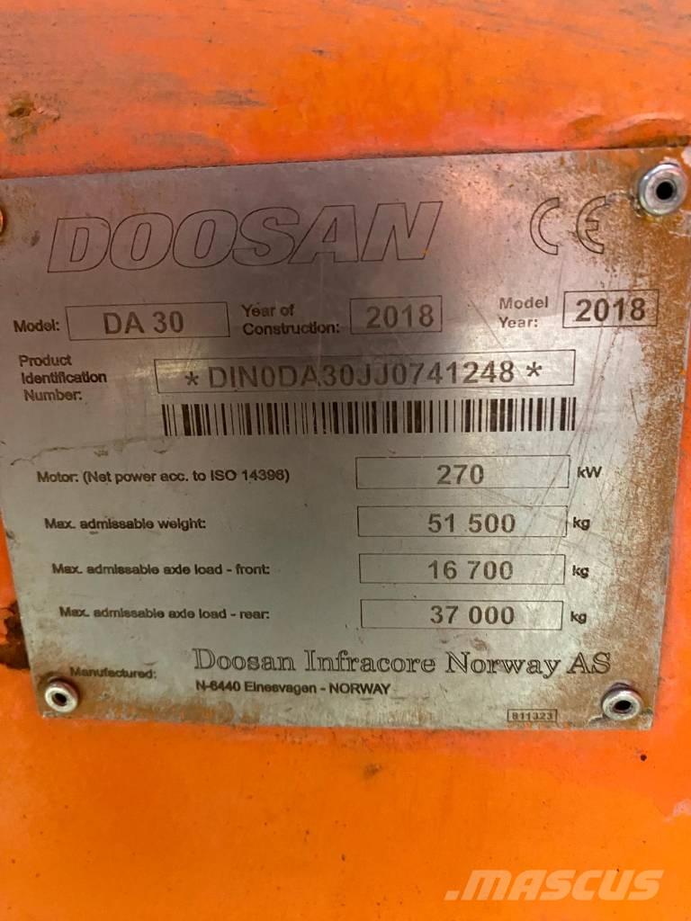 Doosan DA 30 Camiones articulados