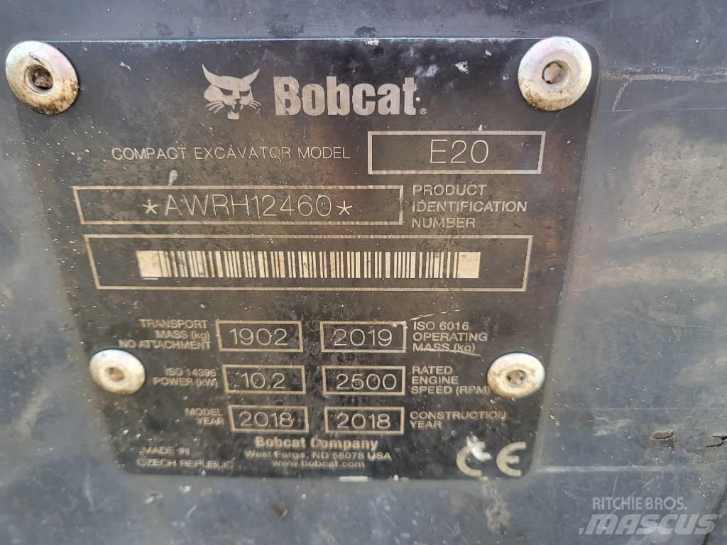 Bobcat E20z Miniexcavadoras