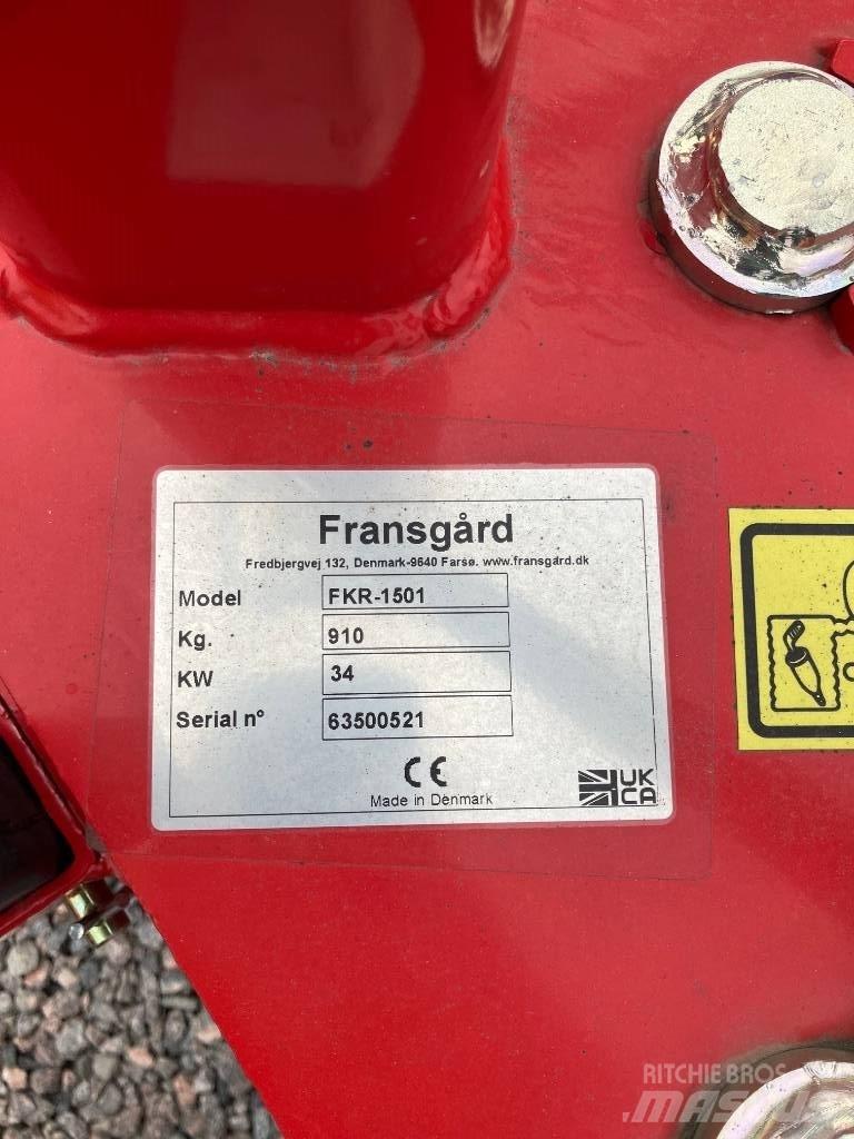 Fransgård FKR1501 Segadoras y cortadoras de hojas para pasto