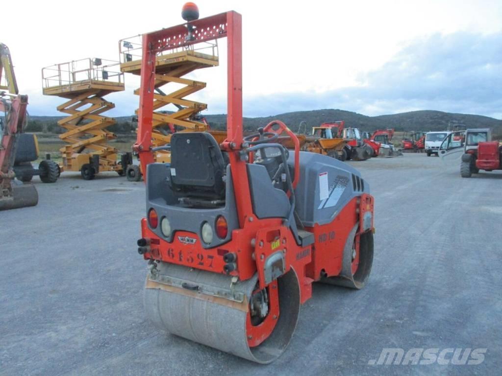 Hamm HD 10 VV Rodillos de doble tambor