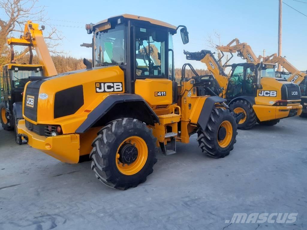 JCB 411 Cargadoras sobre ruedas