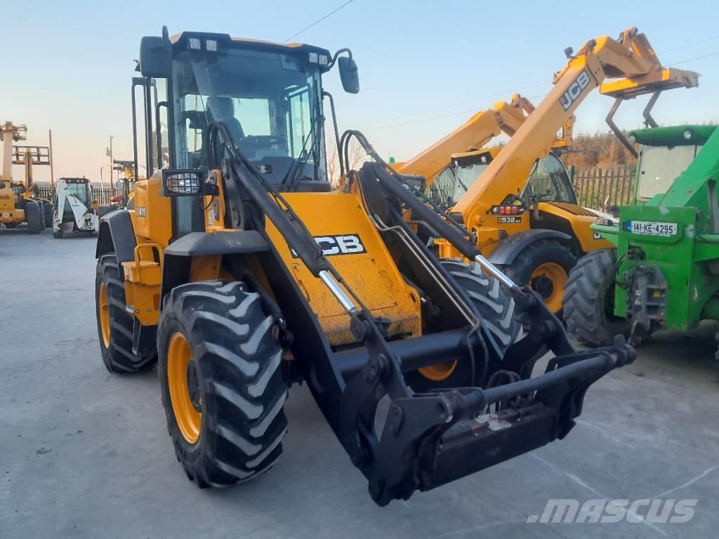 JCB 411 Cargadoras sobre ruedas