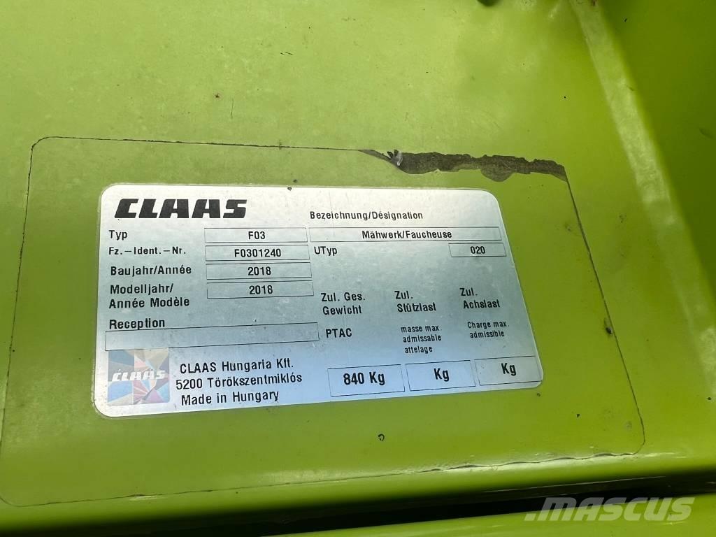 CLAAS Corto 310 FN Podadoras