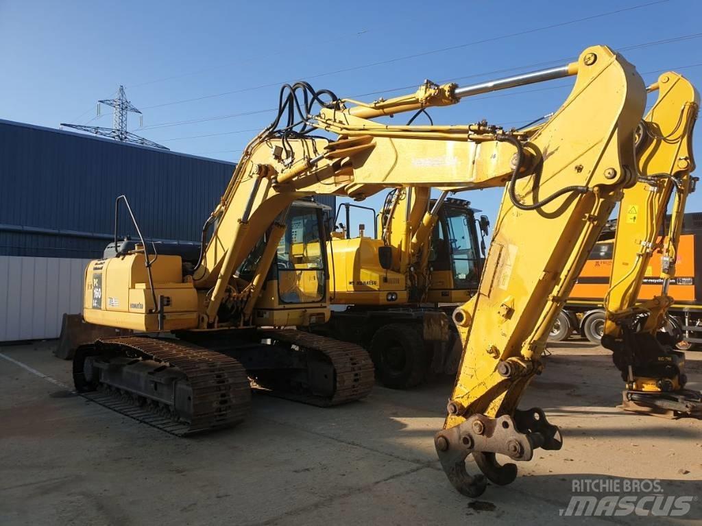 Komatsu PC160LC-7 Excavadoras sobre orugas