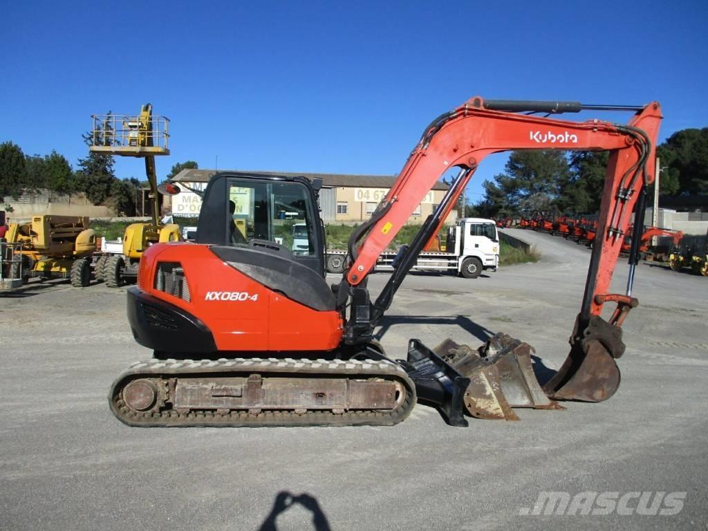 Kubota KX 080-4 Excavadoras 7t - 12t