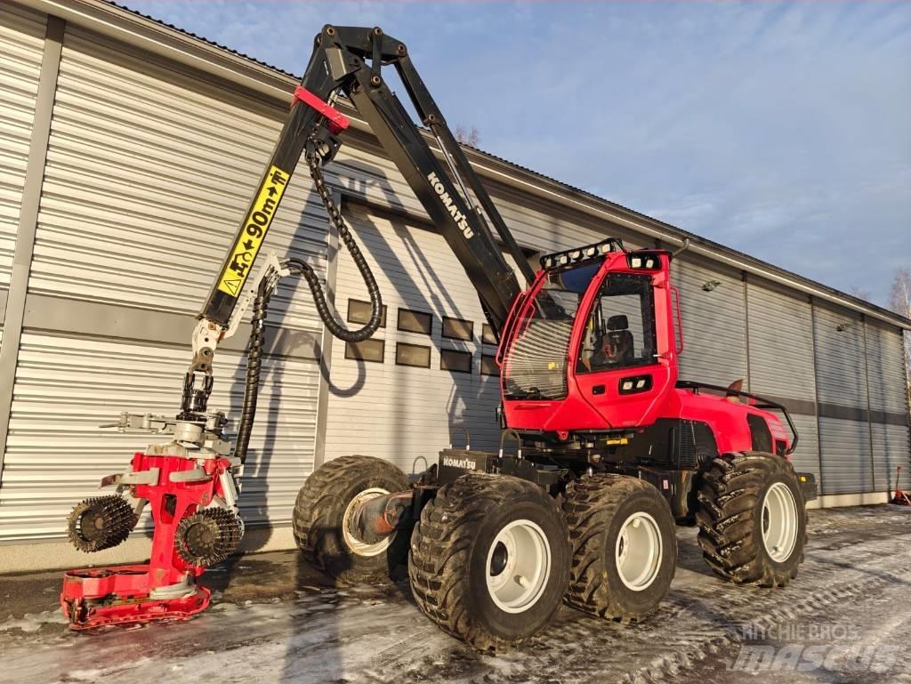 Komatsu 911 Cosechadoras