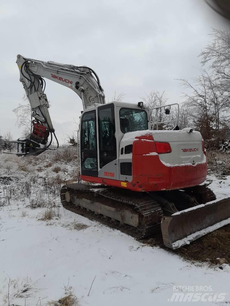 Takeuchi 2150 Excavadoras sobre orugas