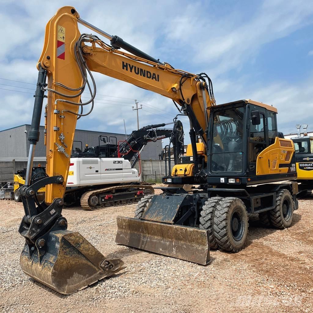 Hyundai HW140 Excavadoras de ruedas