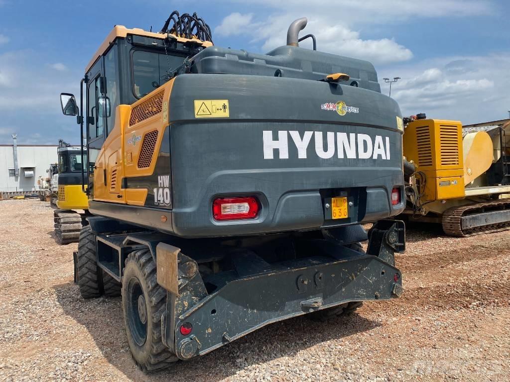 Hyundai HW140 Excavadoras de ruedas