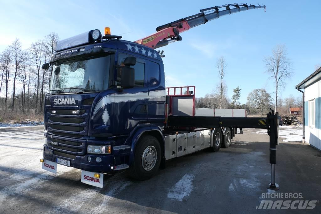 Scania G450 6x2 Camiones grúa