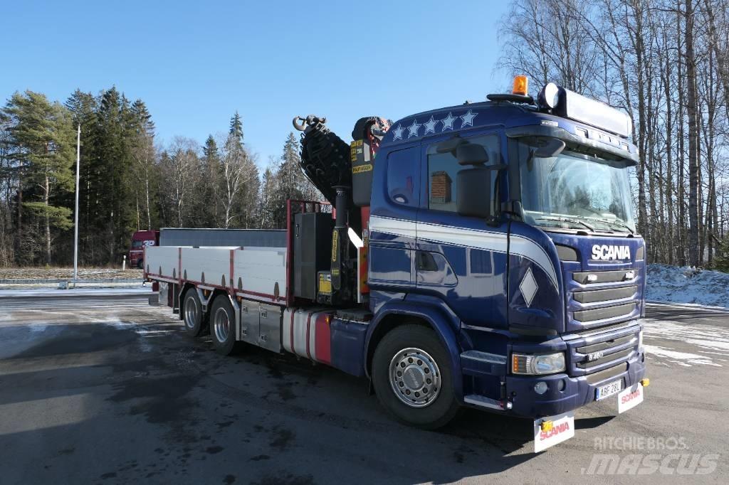 Scania G450 6x2 Camiones grúa