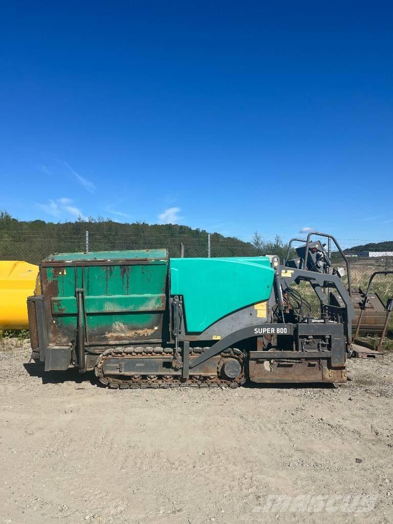 Vögele Super 800 Asfaltadoras