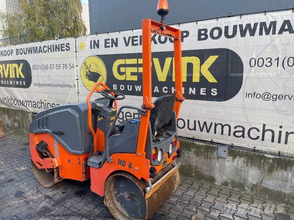 Hamm HD 8 VV Rodillos de doble tambor