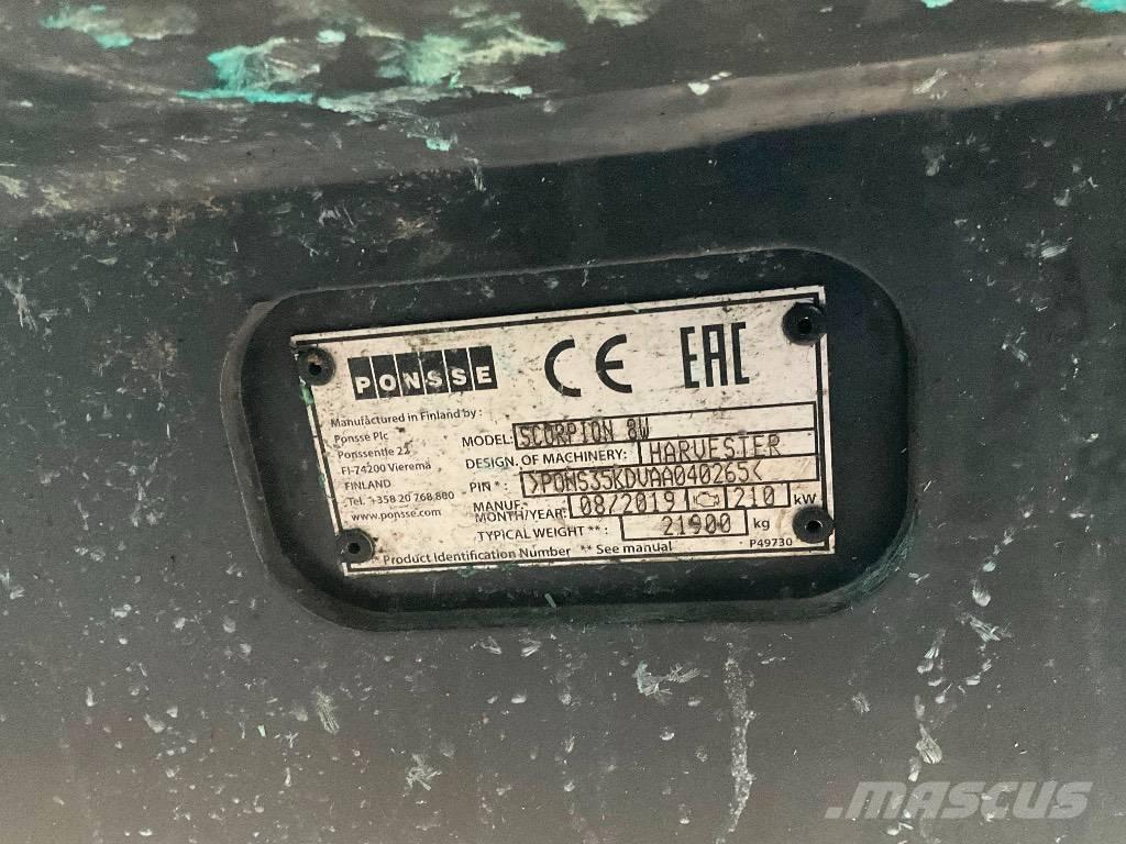 Ponsse Scorpion Cosechadoras
