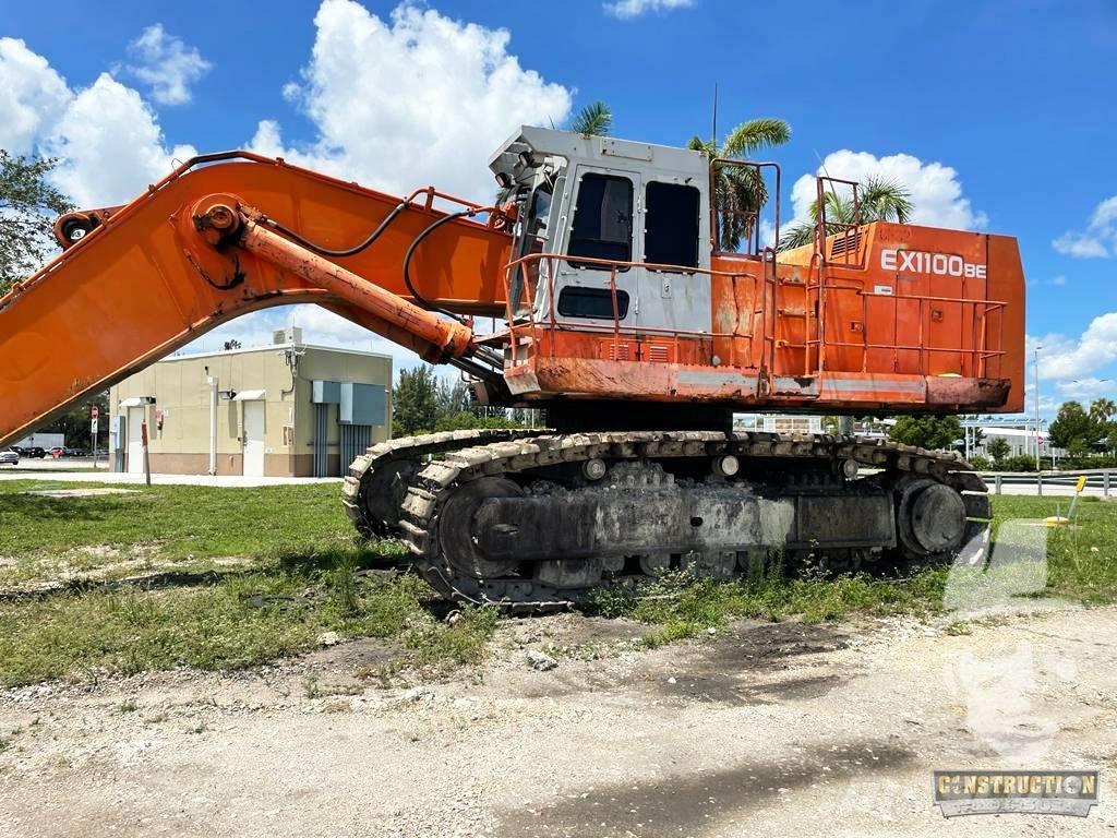 Hitachi EX 1100 BE-3 Excavadoras sobre orugas