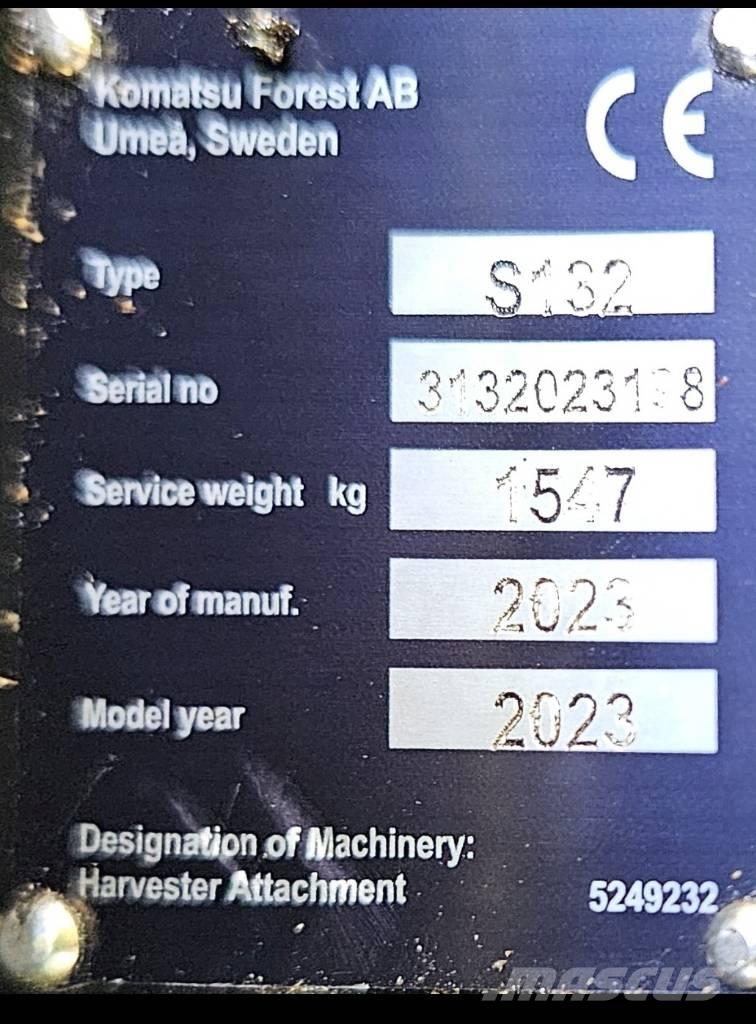 Komatsu 941 Cosechadoras