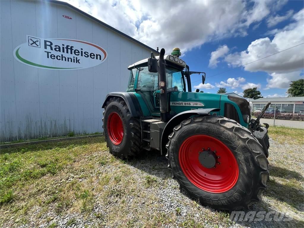 Fendt 818 Vario Tractores