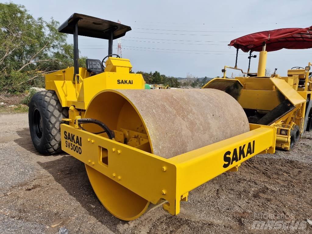 Sakai SV 500 Rodillos de un solo tambor