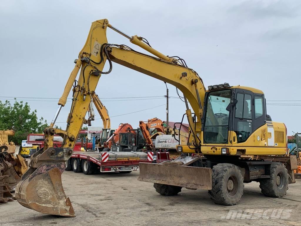 Komatsu PW 140-7 Excavadoras de ruedas