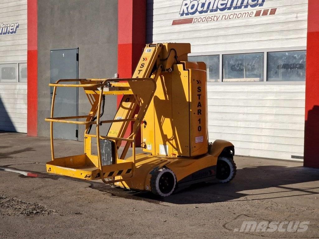 Haulotte Star 10 Plataformas con jaula de elevación