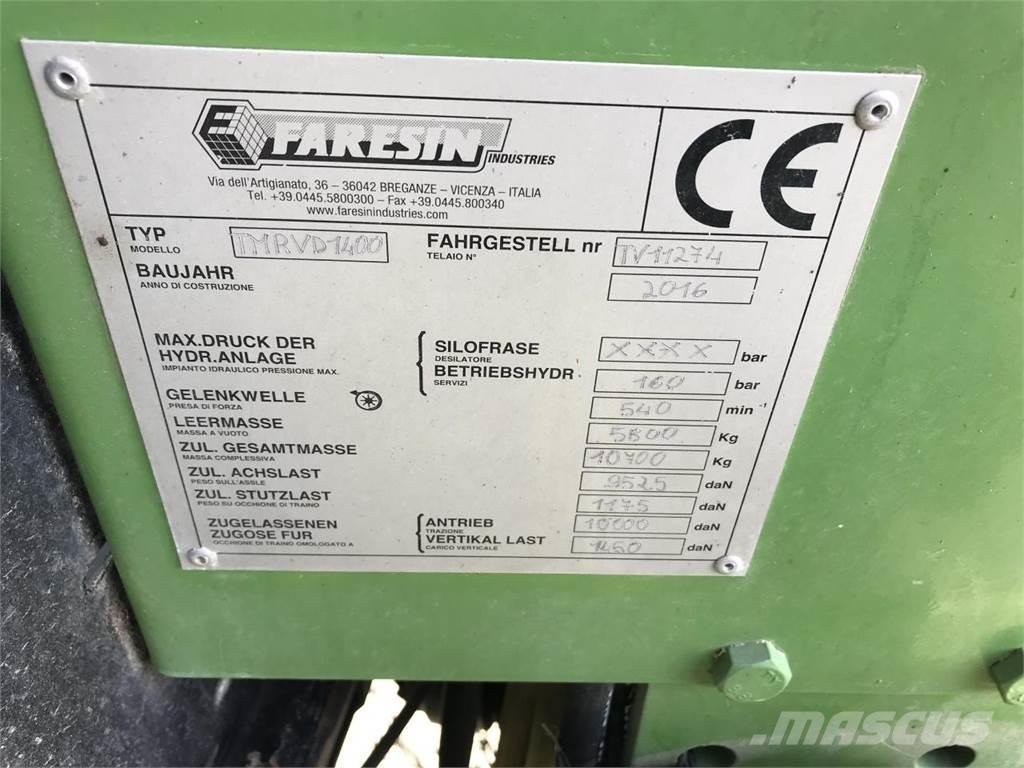 Faresin TMRVD1400 Mezcladoras distribuidoras