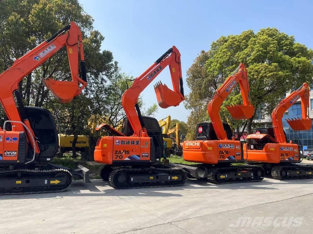 Hitachi ZX70 Excavadoras sobre orugas