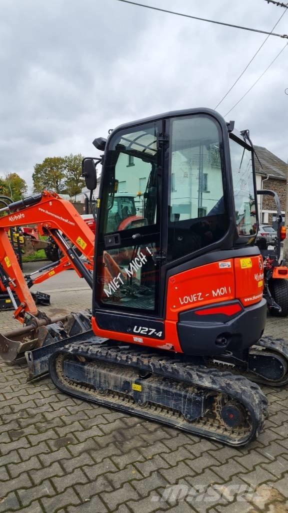Kubota U 27-4 Miniexcavadoras