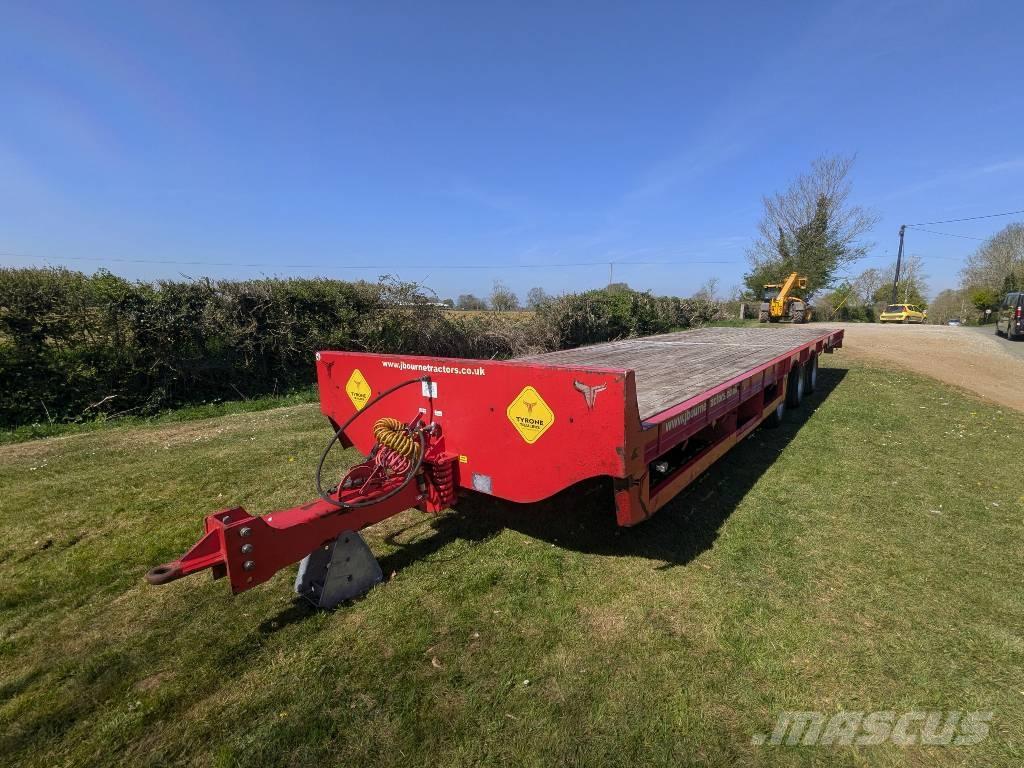 Tyrone 32FT FLATBED Remolques de cama baja