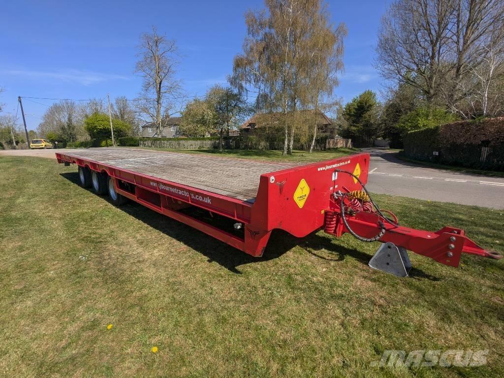 Tyrone 32FT FLATBED Remolques de cama baja