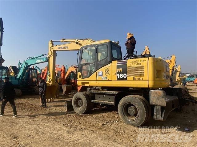 Komatsu PW160 Excavadoras sobre orugas